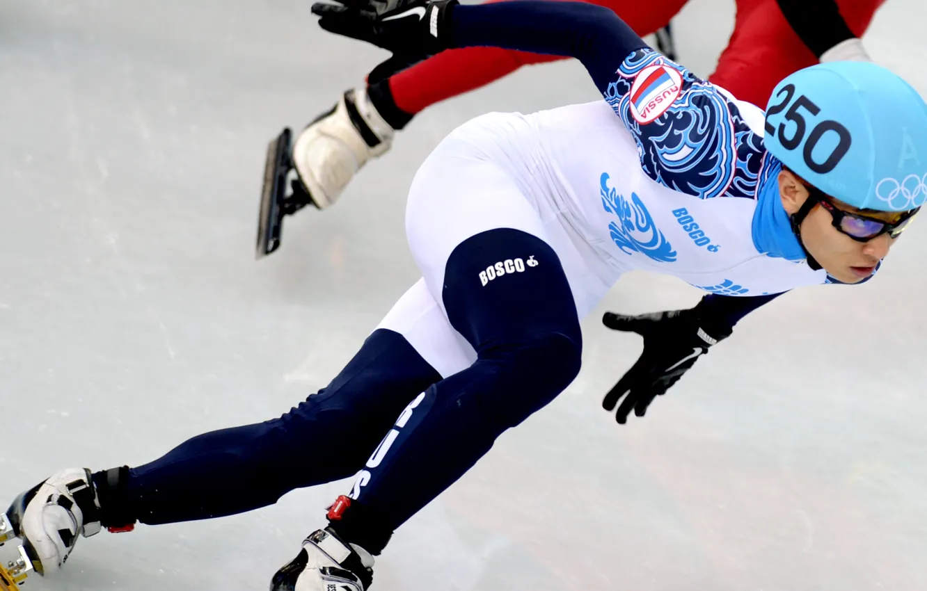 Photo wallpaper ice, helmet, Russia, RUSSIA, Sochi 2014, The XXII Winter Olympic Games, Sochi 2014, BOSCO