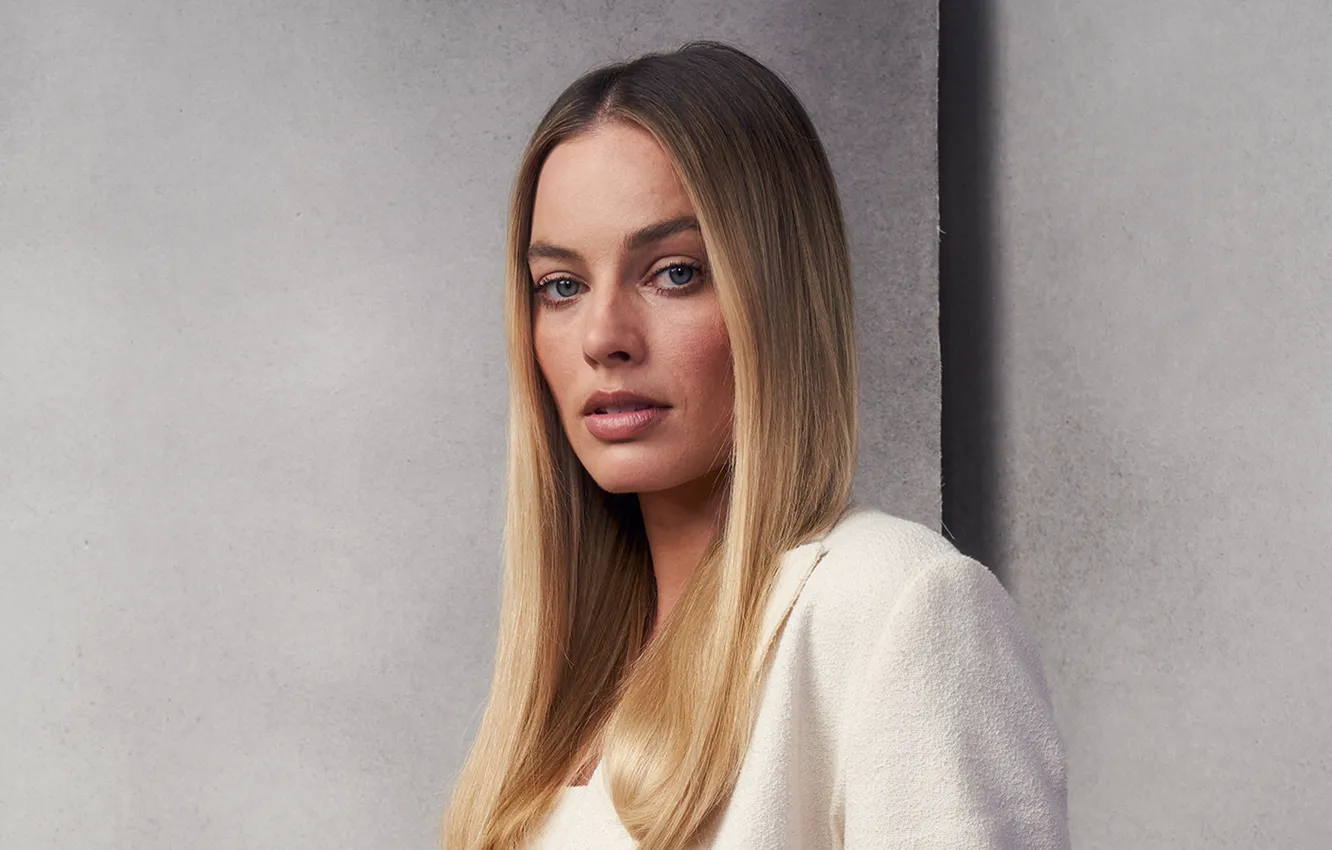 Photo wallpaper look, actress, blonde, blonde, Margot Robbie, Margot Robbie