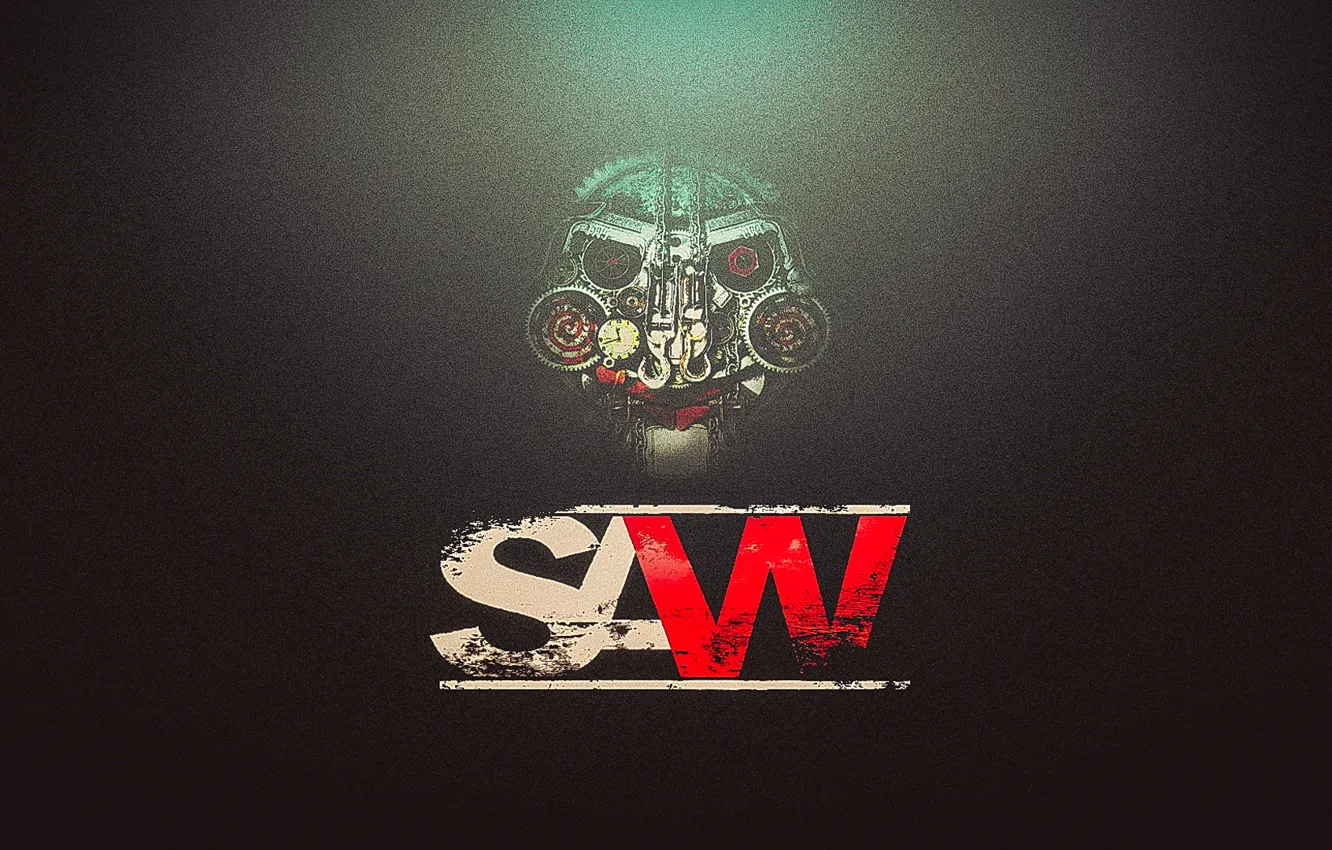 Photo wallpaper minimal, films, Saw