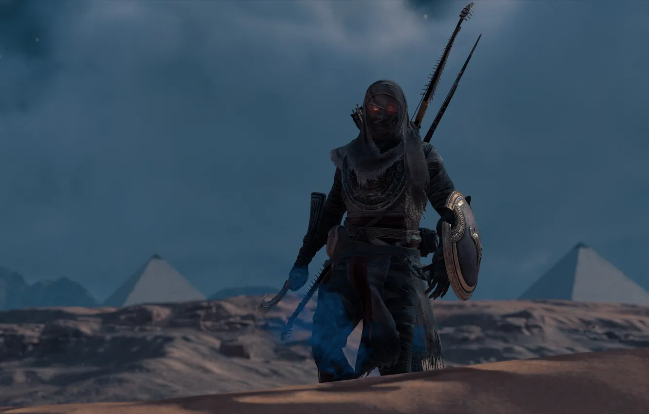 Photo wallpaper Egypt, Ubisoft, mummy, Assassin's Creed Origins