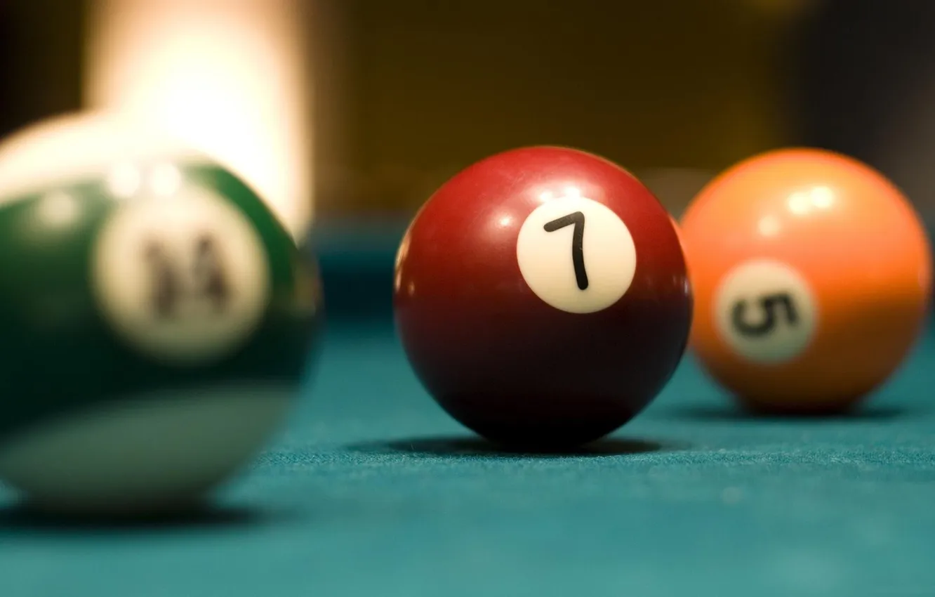 Photo wallpaper macro, photo, table, background, balls, Wallpaper, Billiards, picture