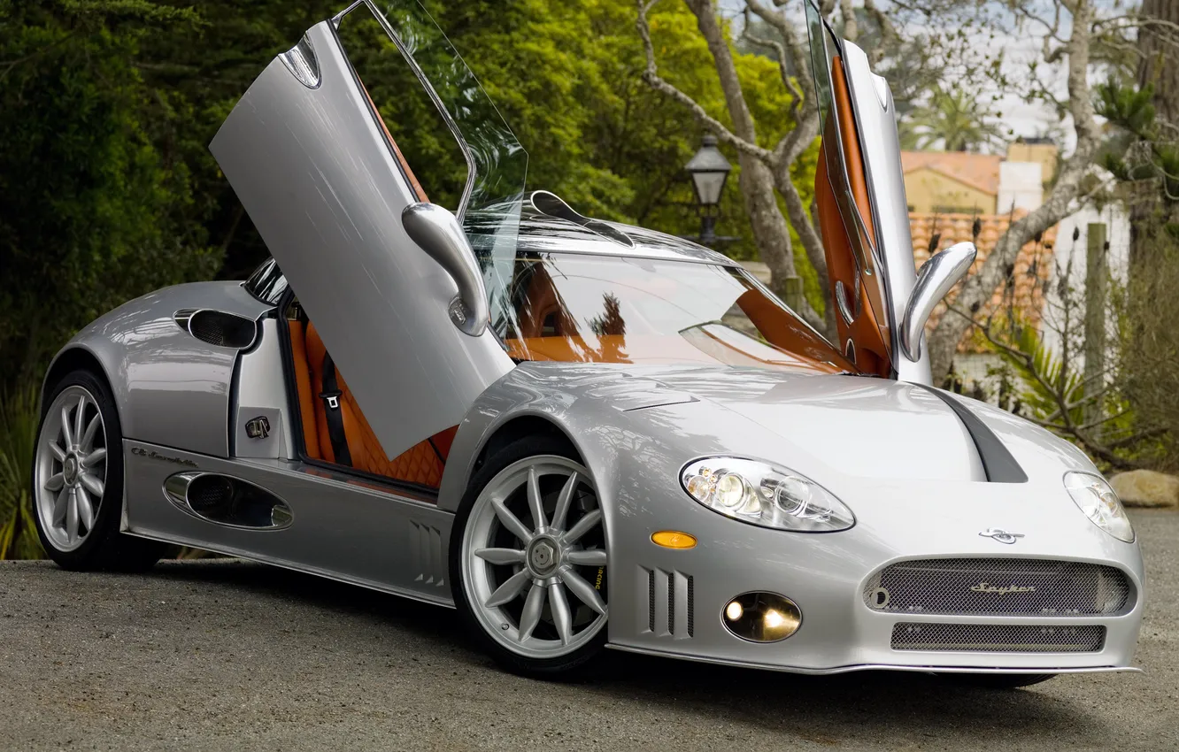 Photo wallpaper sports car, exclusive, Spyker C8 Laviolette