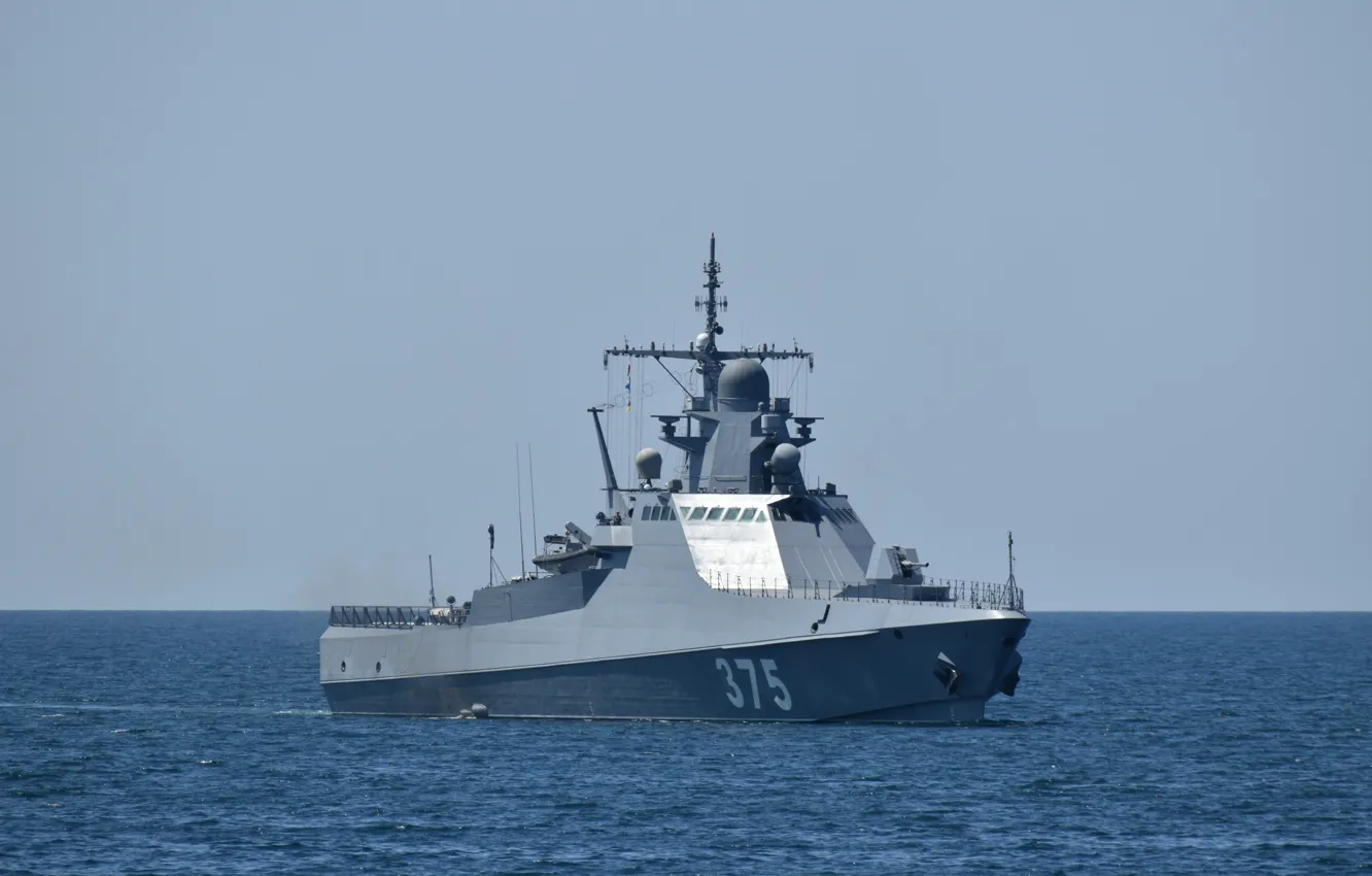 Photo wallpaper ship, patrol, Author Erne, Dmitry ROGACHEV