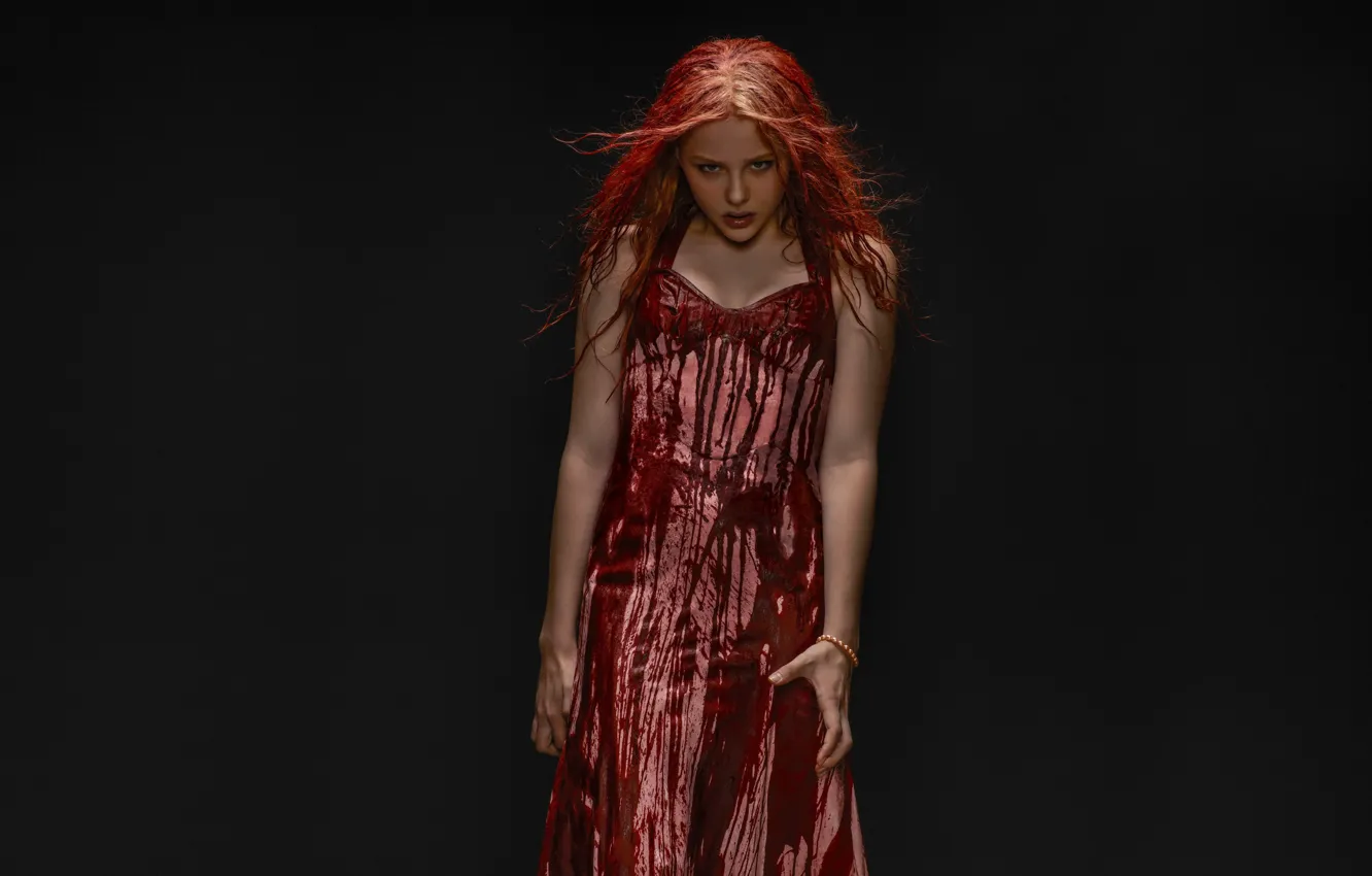 Photo wallpaper actress, girl, Chloë Grace Moretz, the role, Carrie White