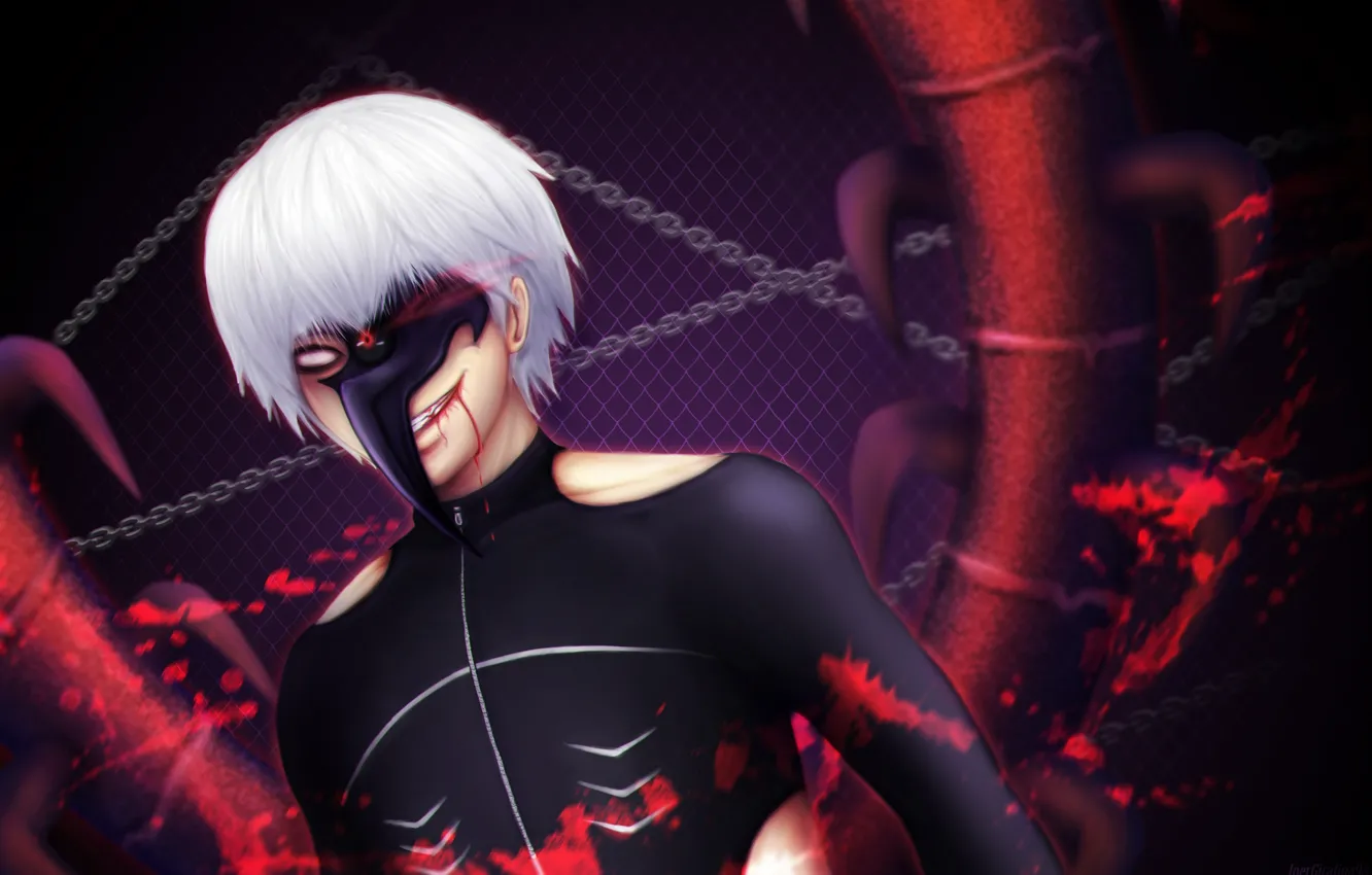 Photo wallpaper Tokyo Ghoul, Ken Kanek, Tokyo Ghoul