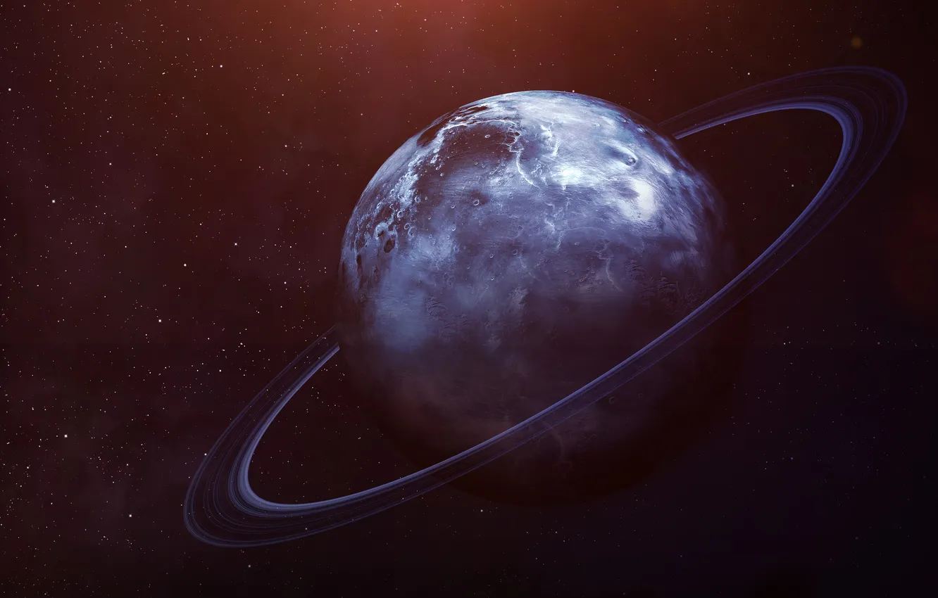 Photo wallpaper universe, wallpaper, view, way, Uranus