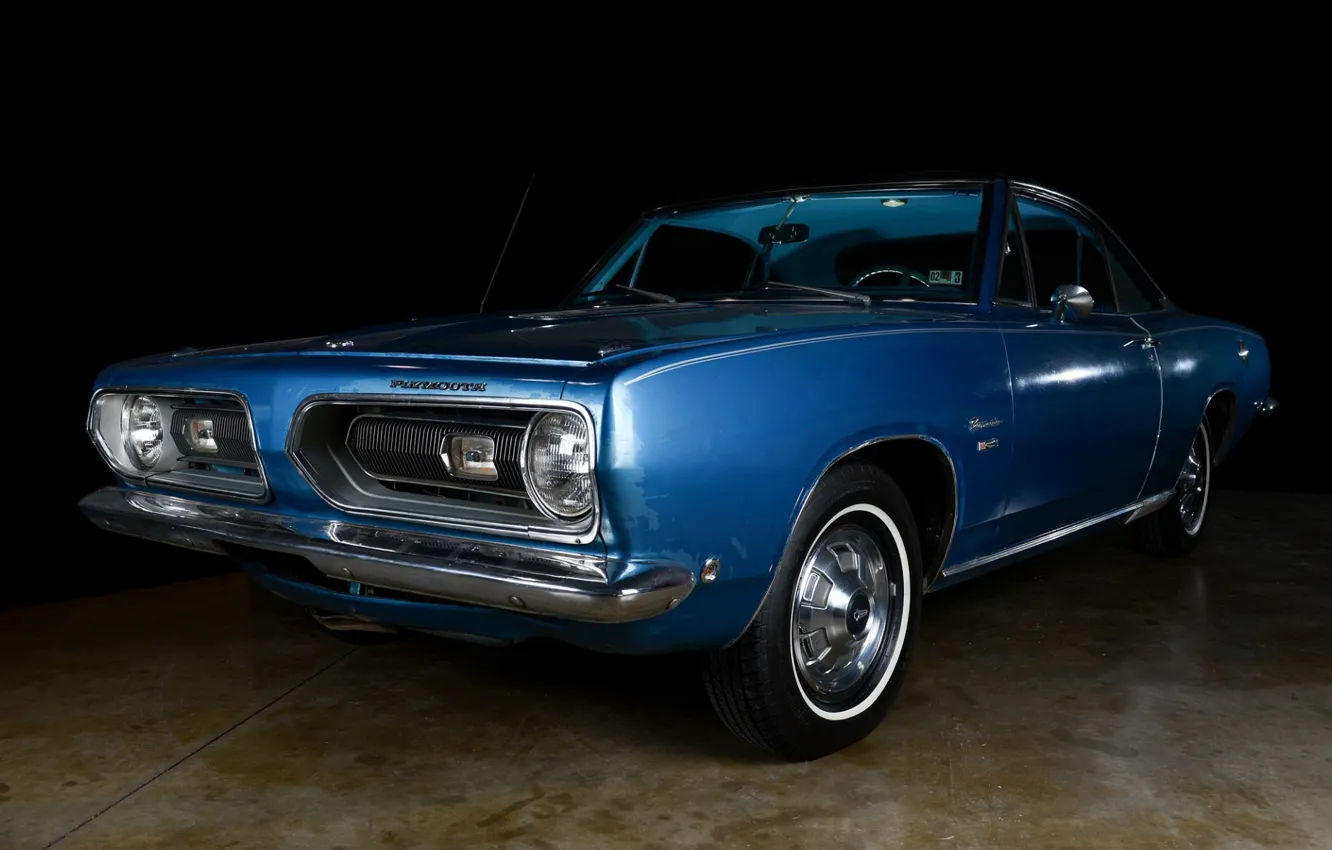 Photo wallpaper Classic, Coupe, Plymouth, Plymouth Barracuda