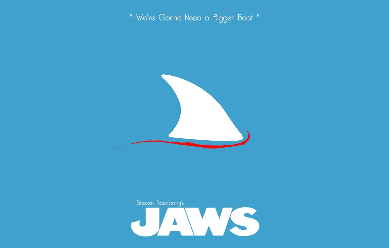 Photo wallpaper the film, the inscription, minimalism, poster, blue background, films, poster, blue background