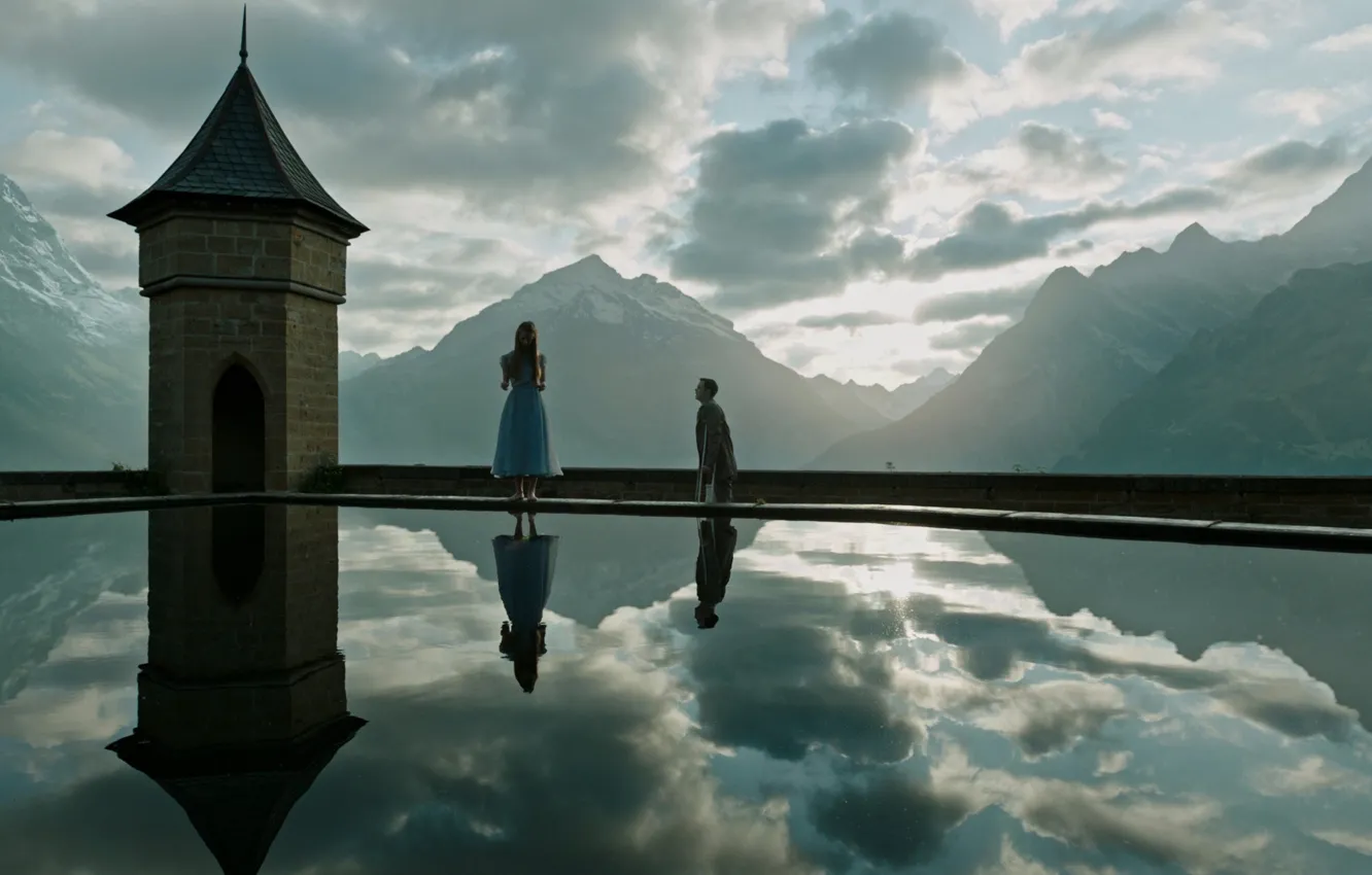Photo wallpaper cinema, sky, cloud, movie, fear, terror, Dane DeHaan, kumo