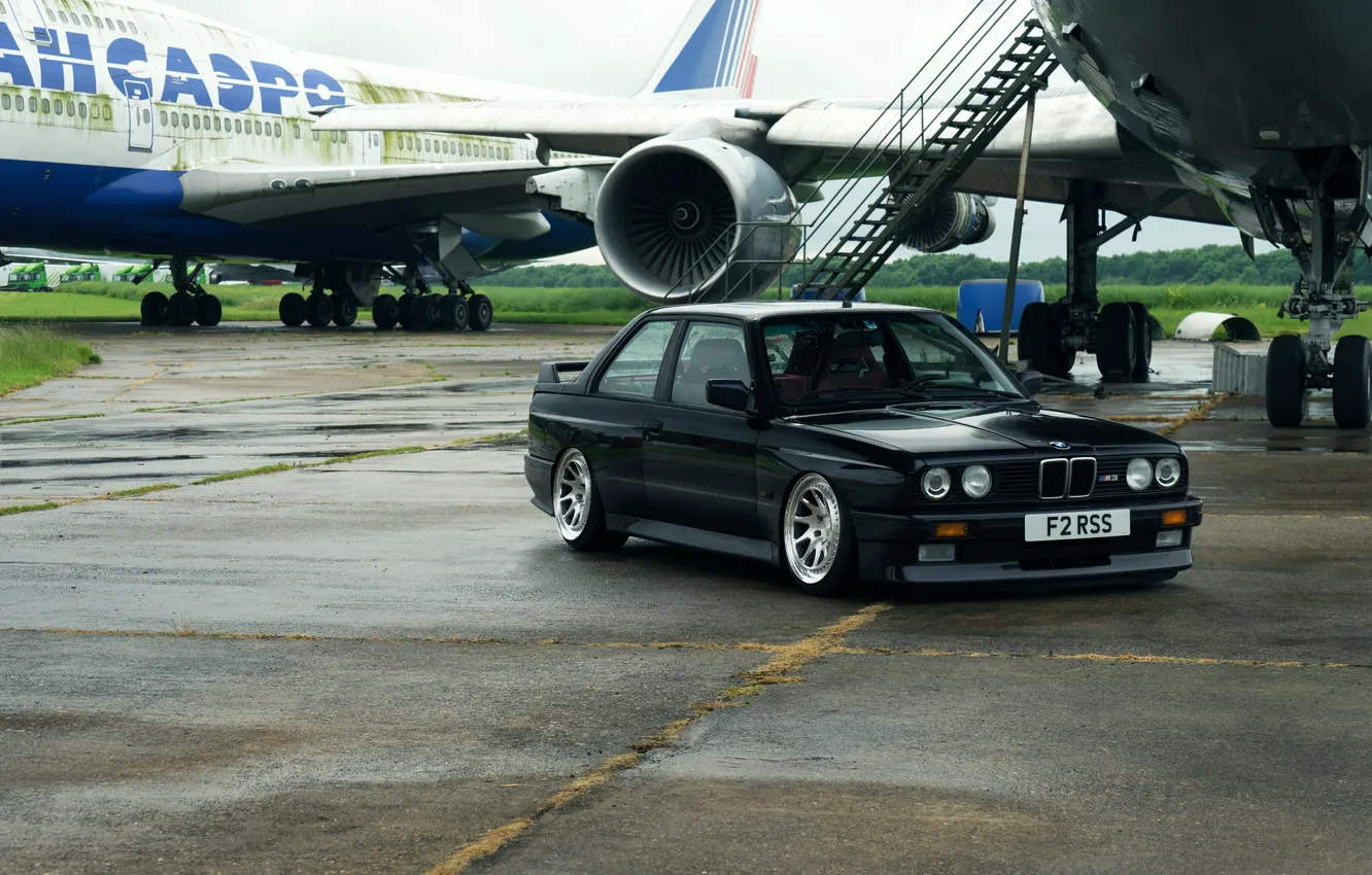 Photo wallpaper BMW, COUPE, E30, M3, M3E30