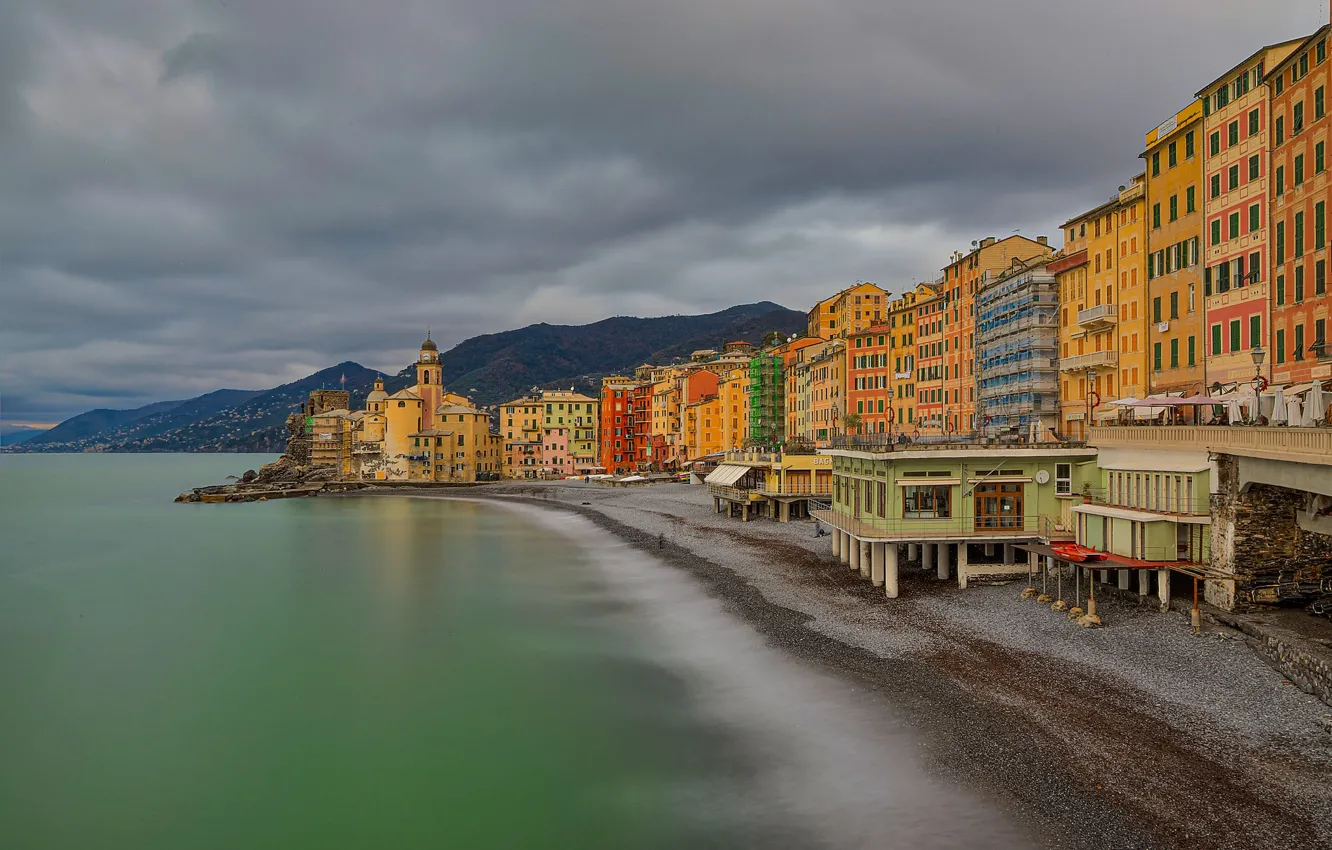 Photo wallpaper Italy, Liguria, Camogli