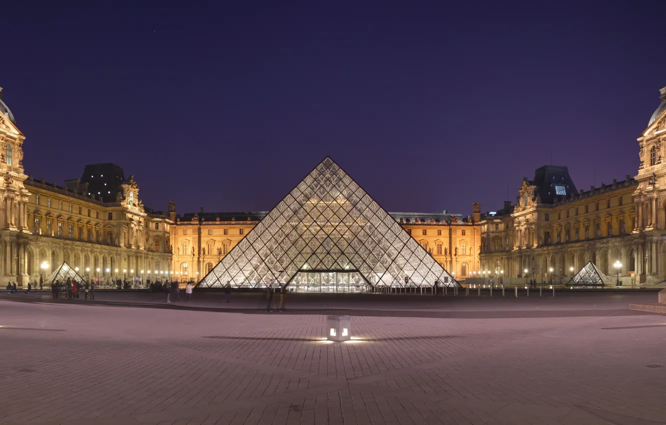 Photo wallpaper Paris, The Louvre, Museum