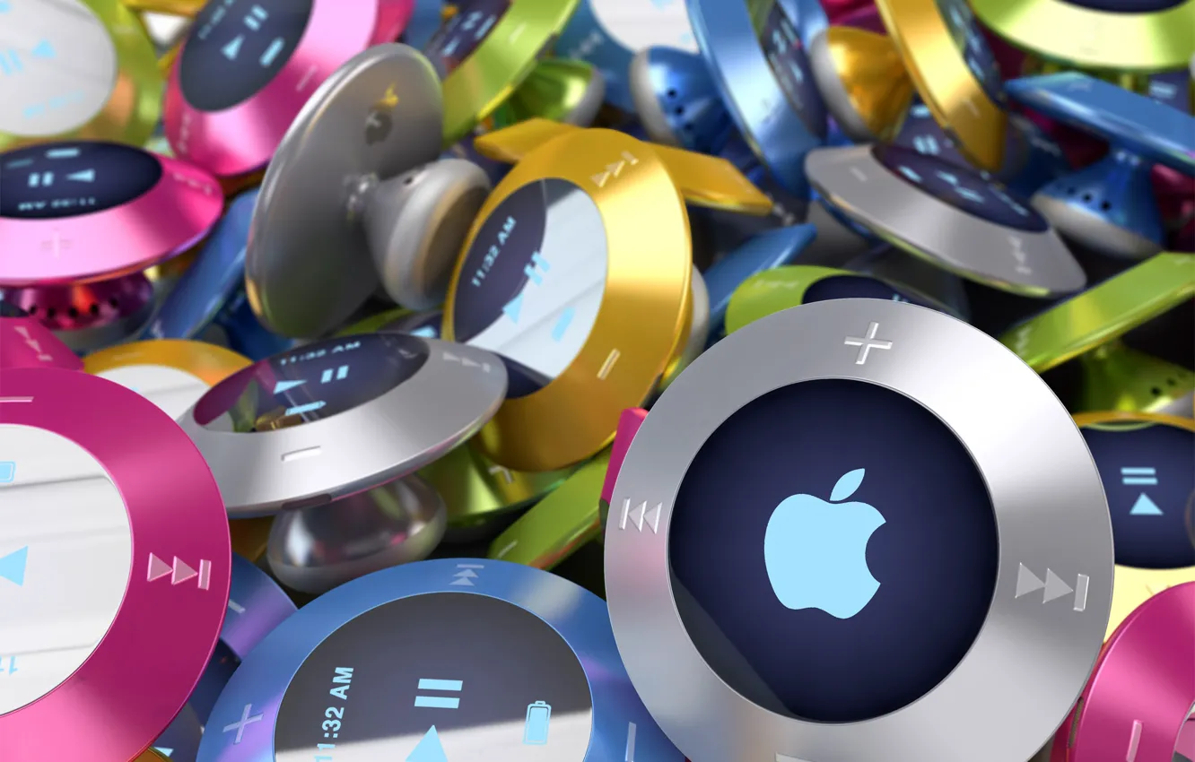 Photo wallpaper Concept, design, apple, iPod Air