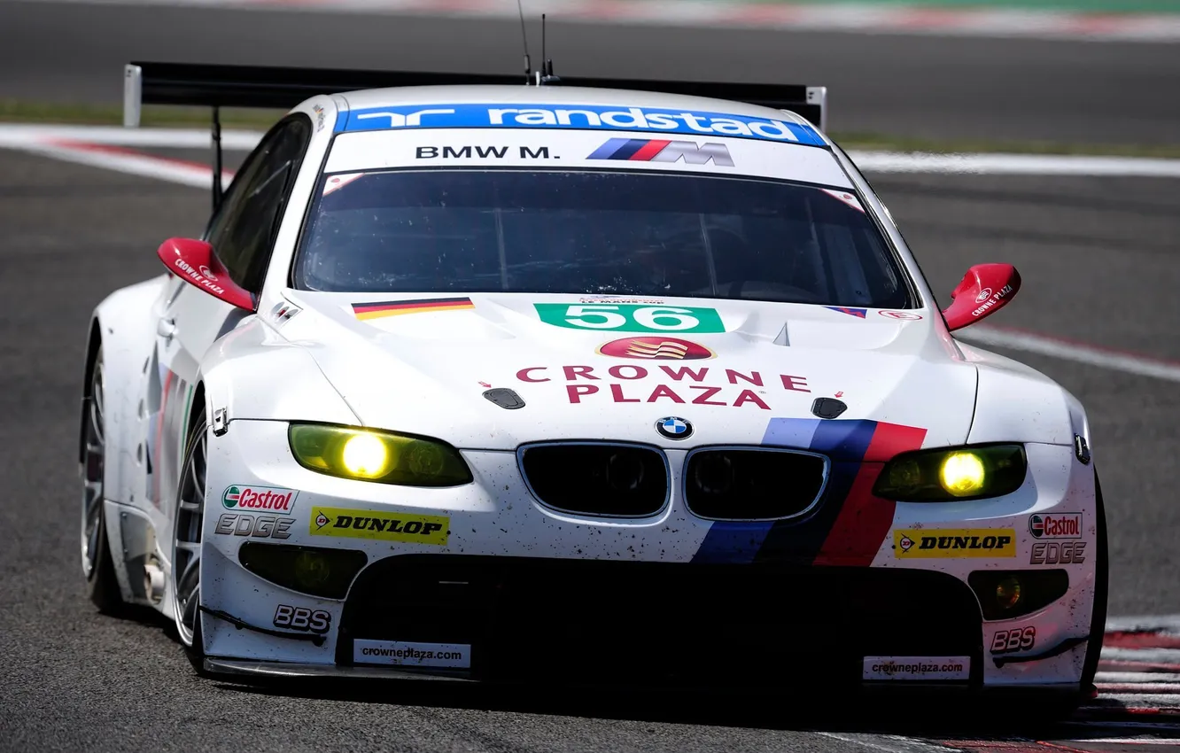 Photo wallpaper race, sport, BMW, track