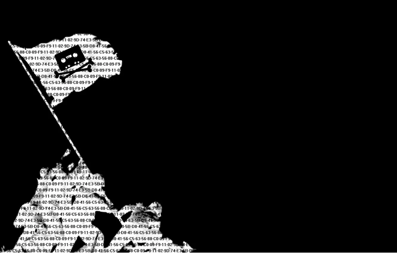 Photo wallpaper flag, soldiers, a win