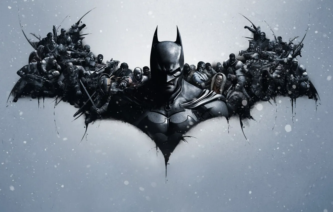 Photo wallpaper Batman, Batman, Arkham Origins