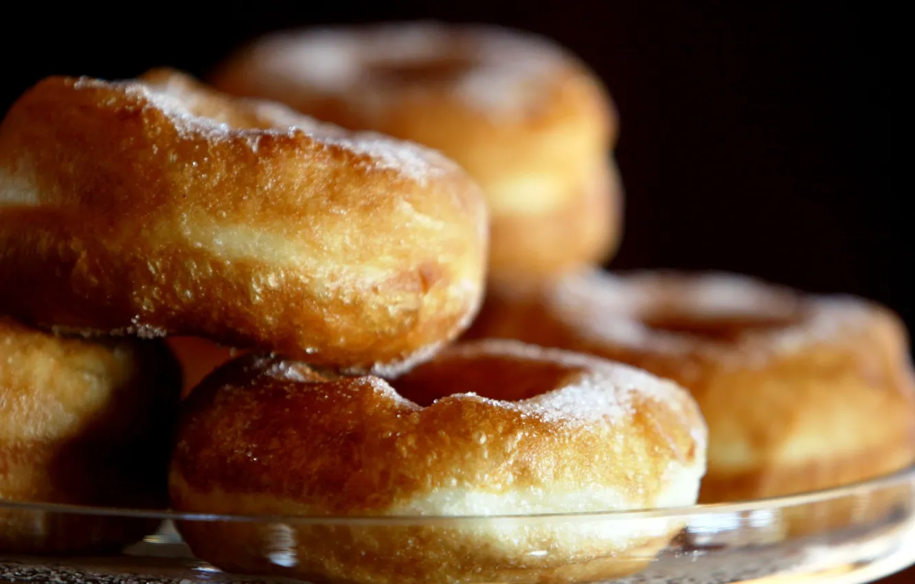 Photo wallpaper food, sweets, donuts, cakes, delicious