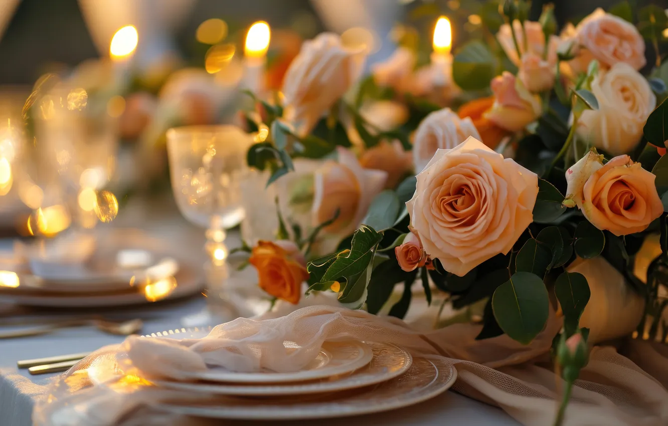 Photo wallpaper flowers, holiday, March 8, congratulations, postcard, international women's day, AI art, universal holiday background