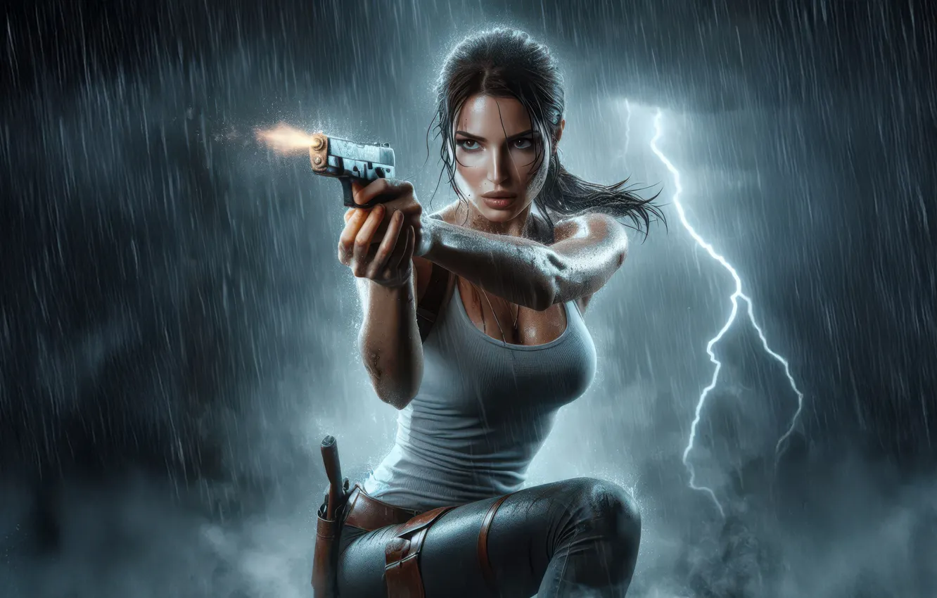 Photo wallpaper tomb raider, legend, reborn