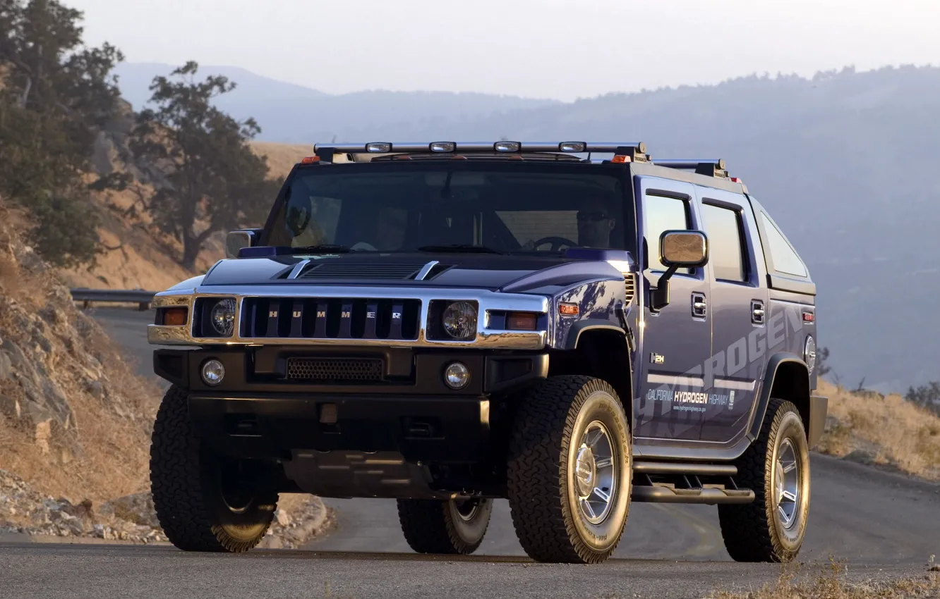 Photo wallpaper jeep, SUV, Hummer H2 SUT