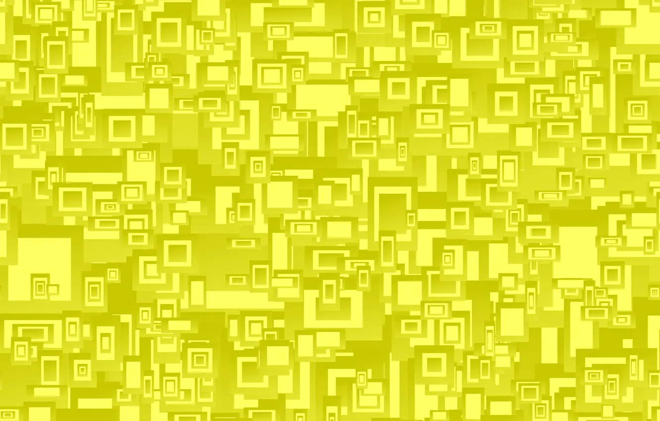 Photo wallpaper yellow, abstraction, geometry, rectangle