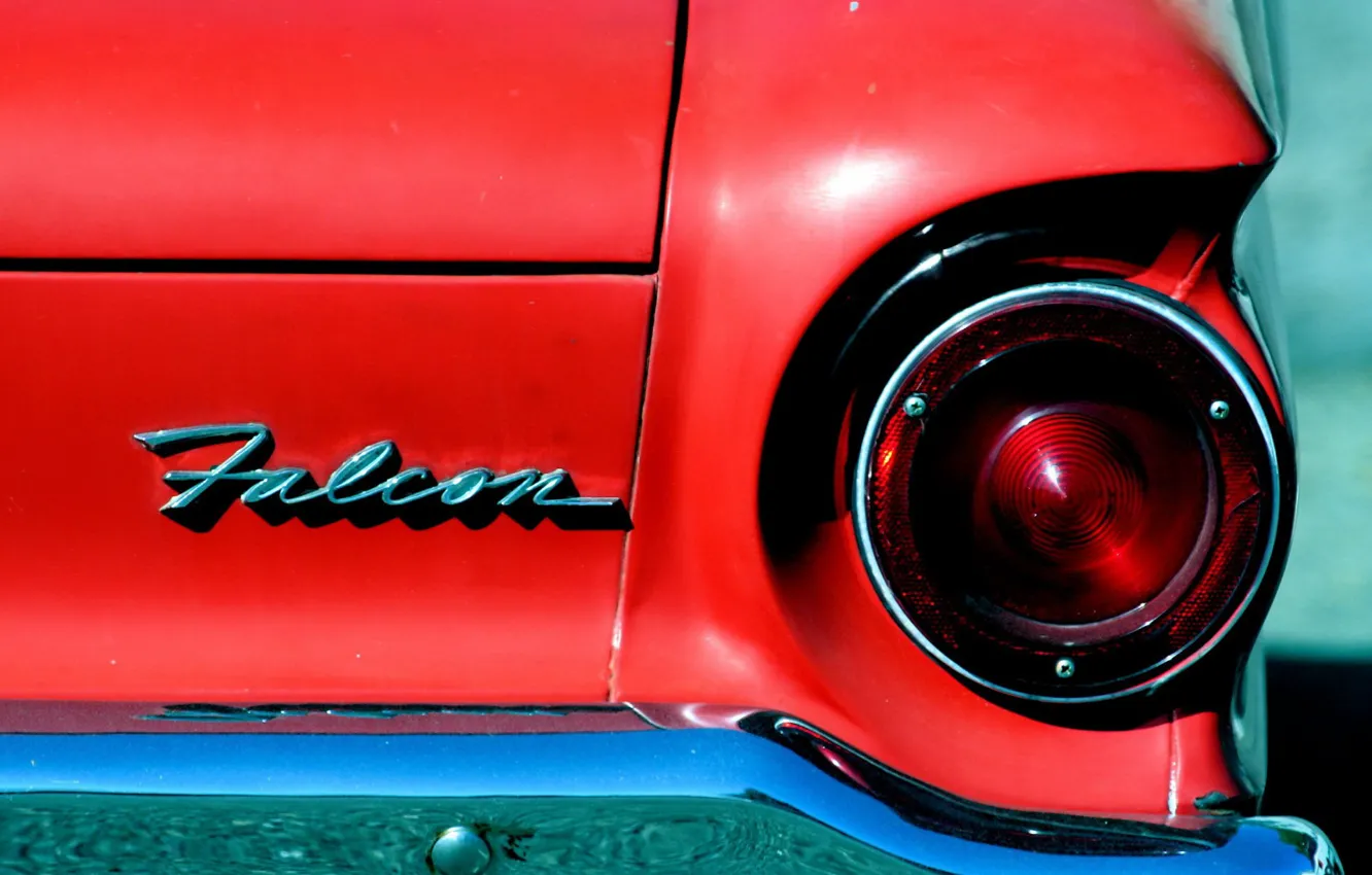 Photo wallpaper car, auto, red, ass