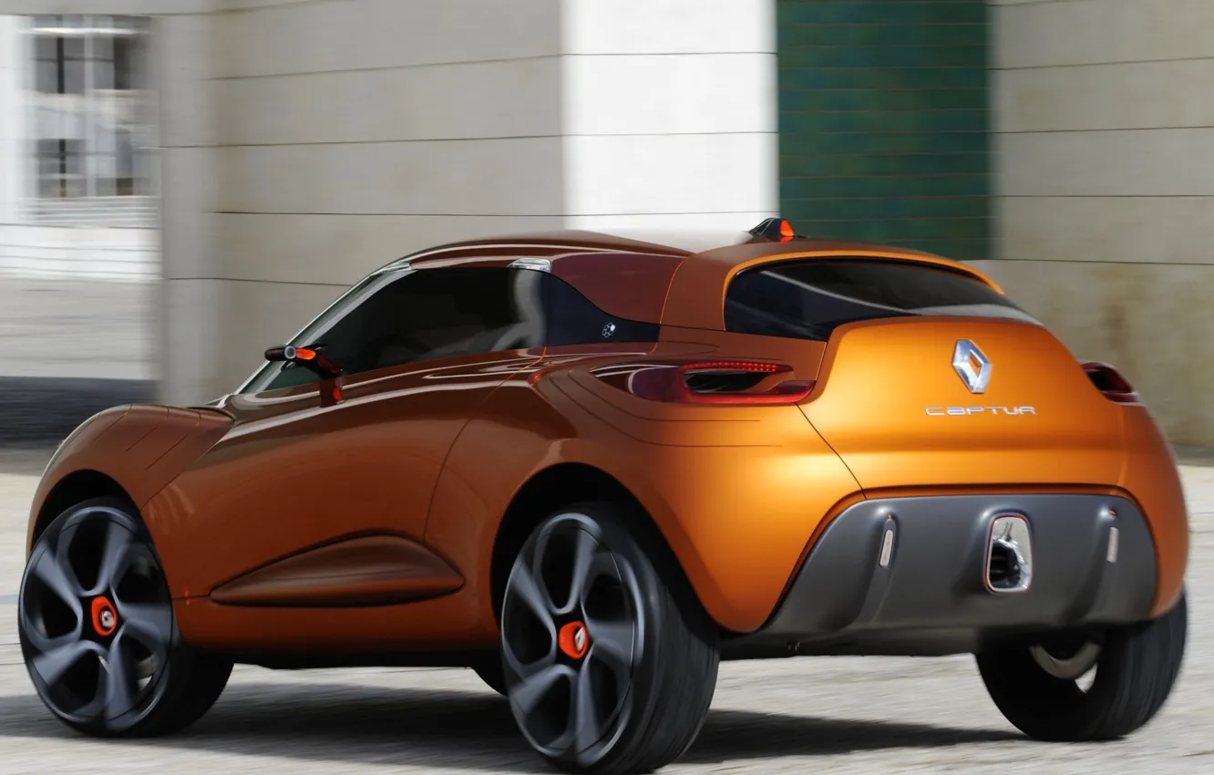 Photo wallpaper auto, Concept, Wallpaper, Renault, Reno, back, Captur