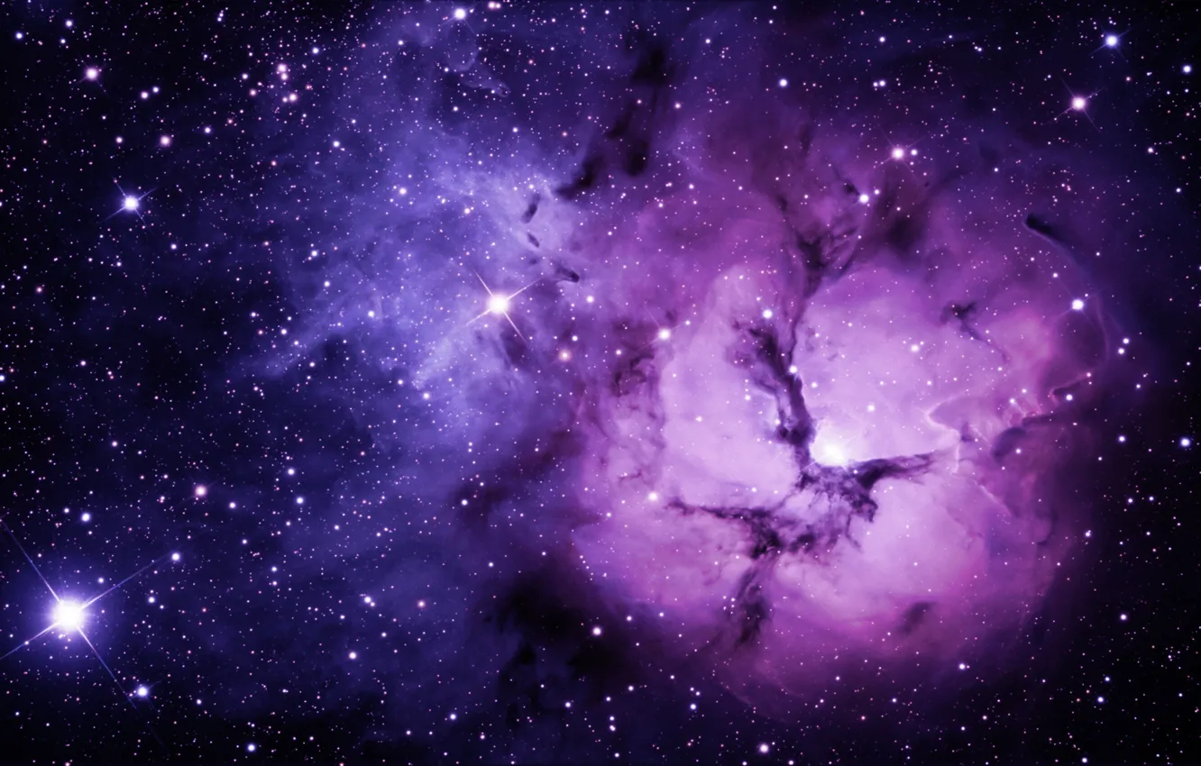 Photo wallpaper space, stars, light, galaxy, space, light, Galaxy, stars