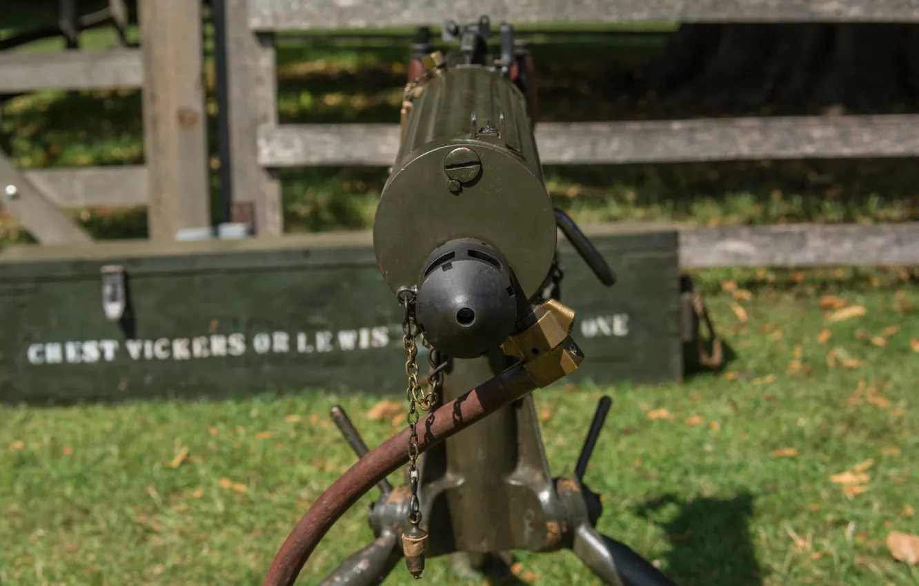 Photo wallpaper weapons, machine gun, easel, Vickers, "Vikkers"