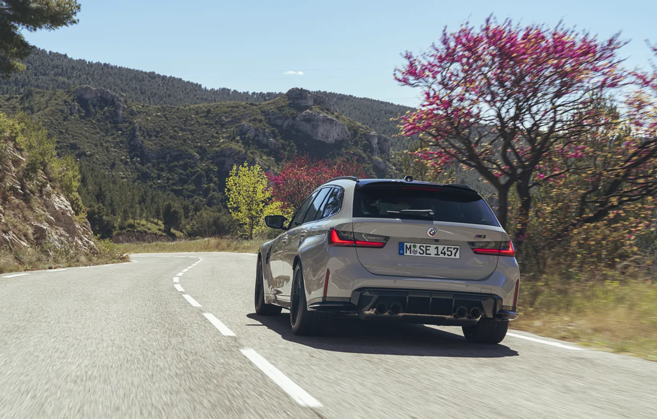 Photo wallpaper BMW, M3, BMW M3 Competition Touring M xDrive, G81