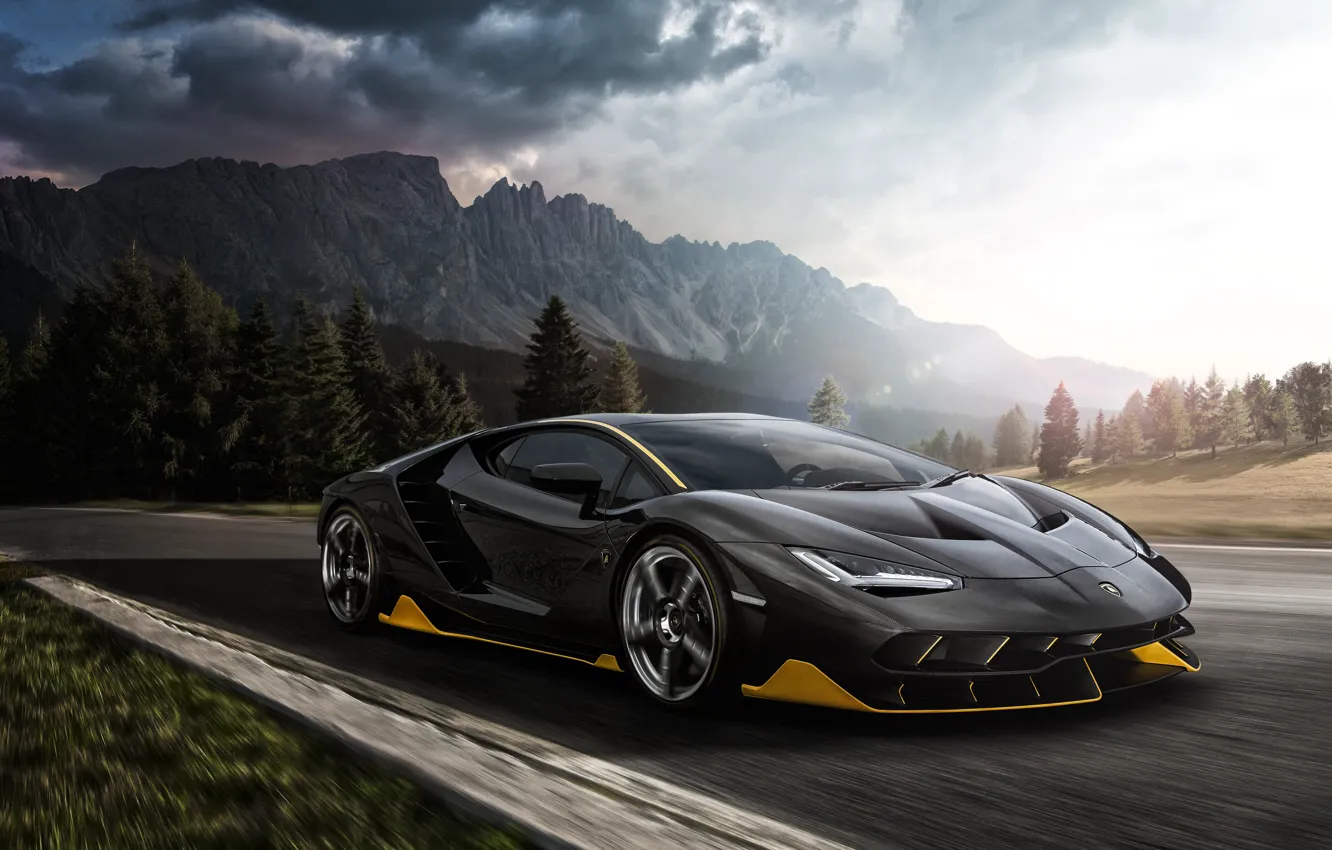 Photo wallpaper Lamborghini, supercar, Centennial