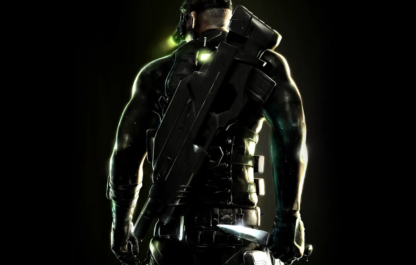 Wallpaper weapons, knife, chaos theory, splinter cell for mobile and ...