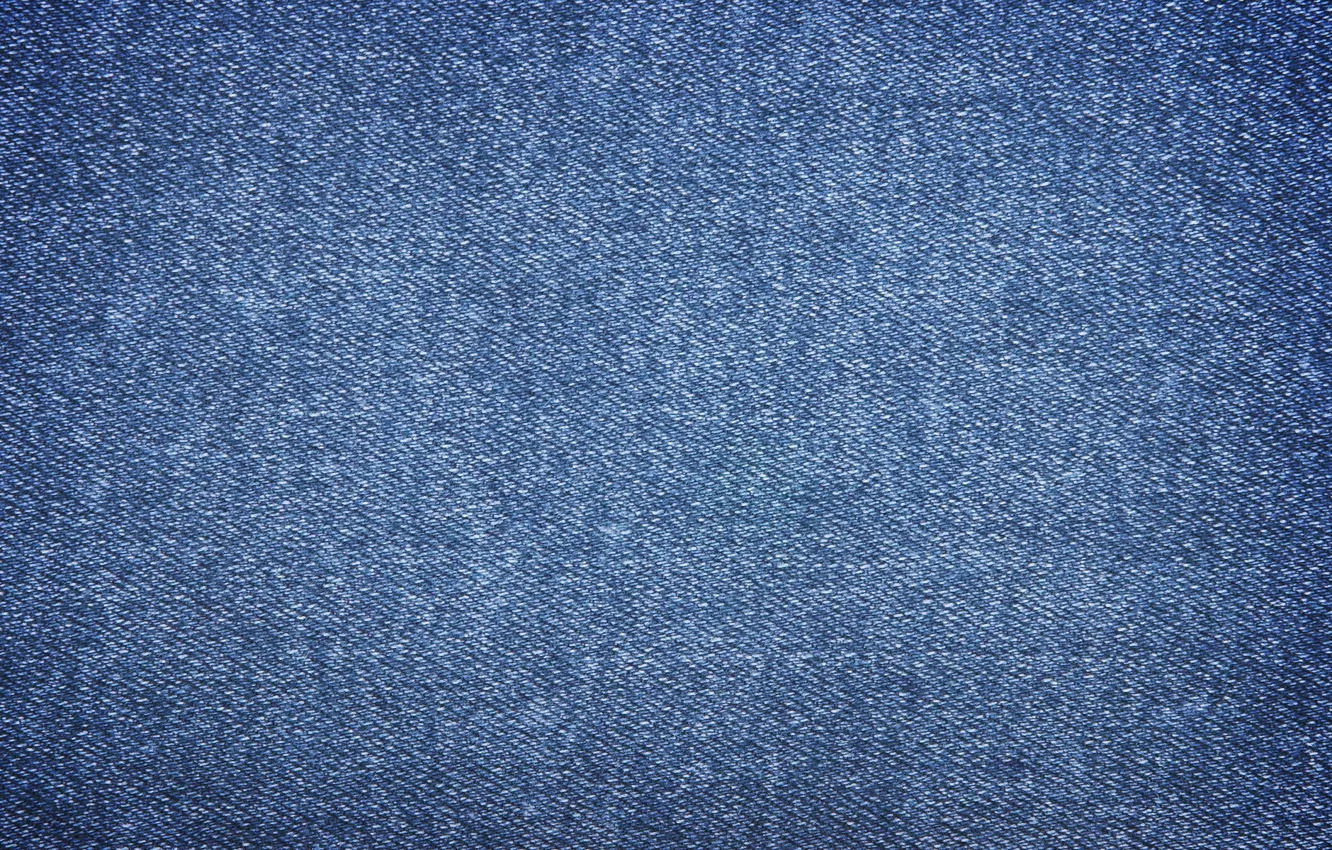 Photo wallpaper blue, background, jeans, texture, fabric, material