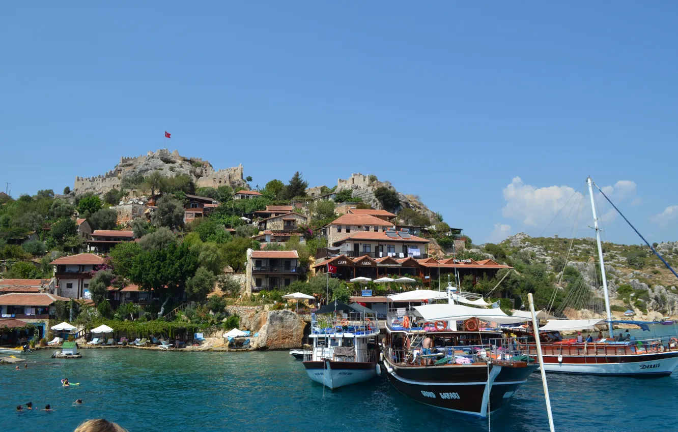 Photo wallpaper sea, nature, Turkey