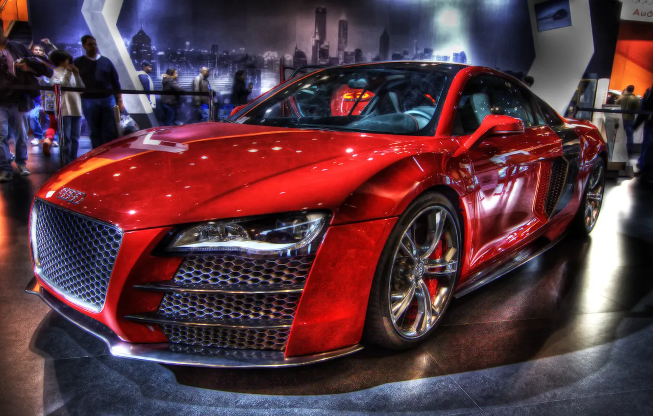 Photo wallpaper Machine, Audi R8