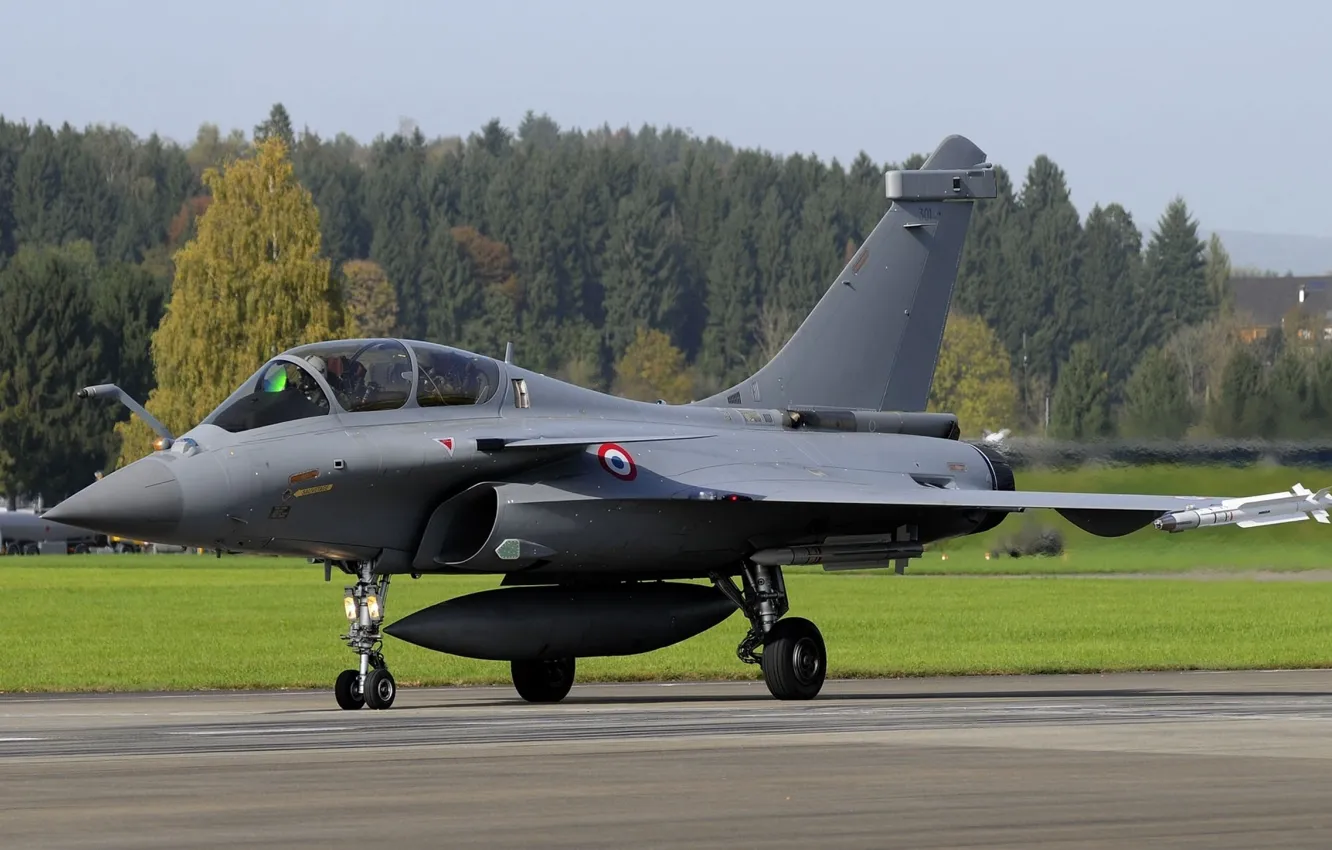 Photo wallpaper fighter, generation, multipurpose, French, Dassault Rafale, fourth, Dassault "Rafale", SQUALL