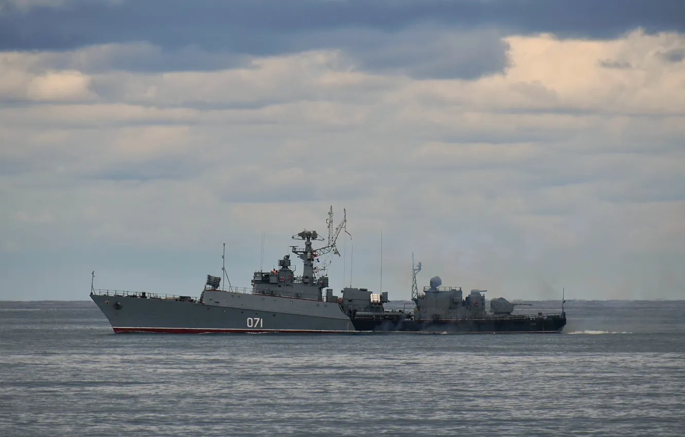 Photo wallpaper ship, anti-submarine, small, Suzdalets