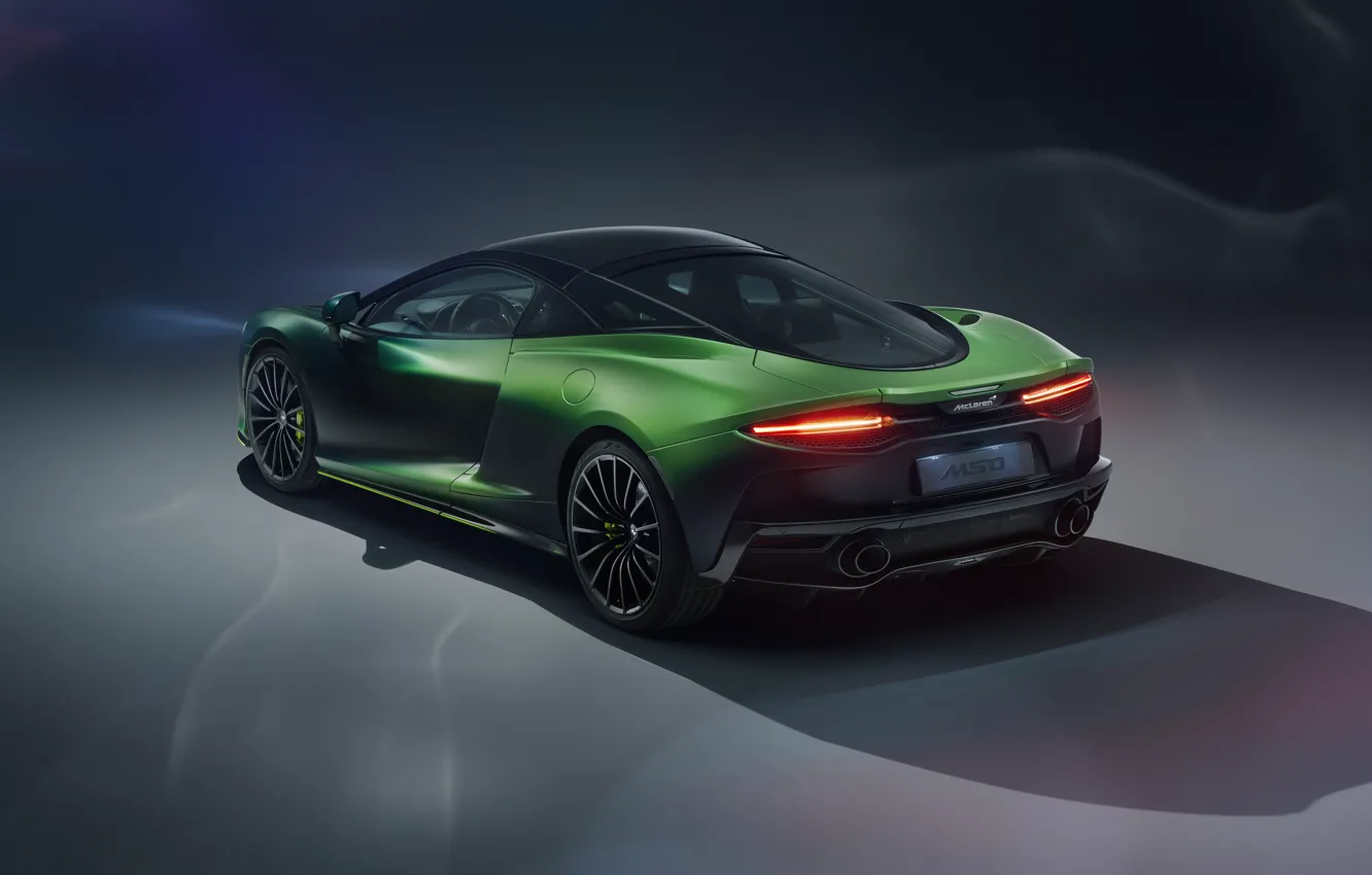 Photo wallpaper McLaren, McLaren GT, supercar, MSO, 2020, Verdant Theme