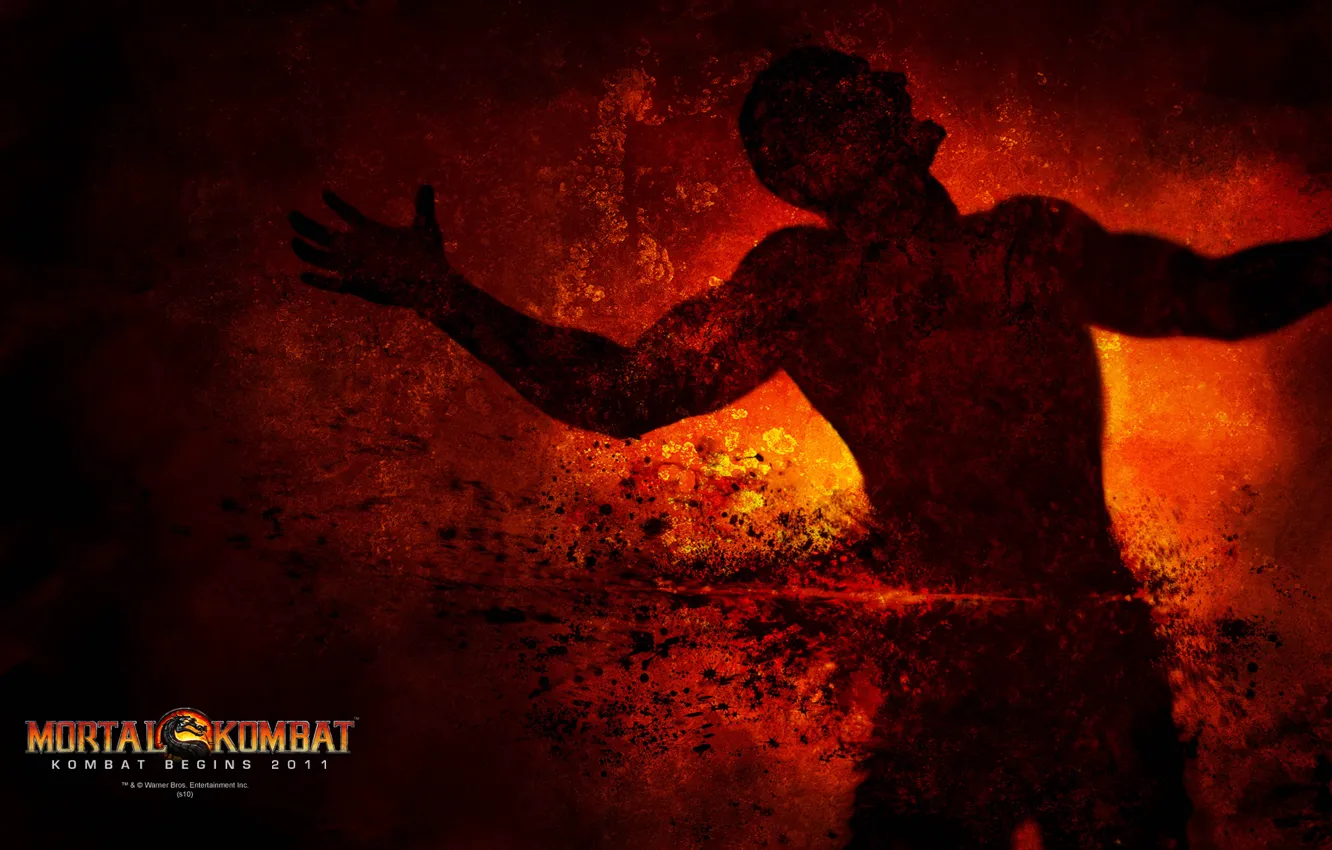 Photo wallpaper Mortal Kombat, Fight