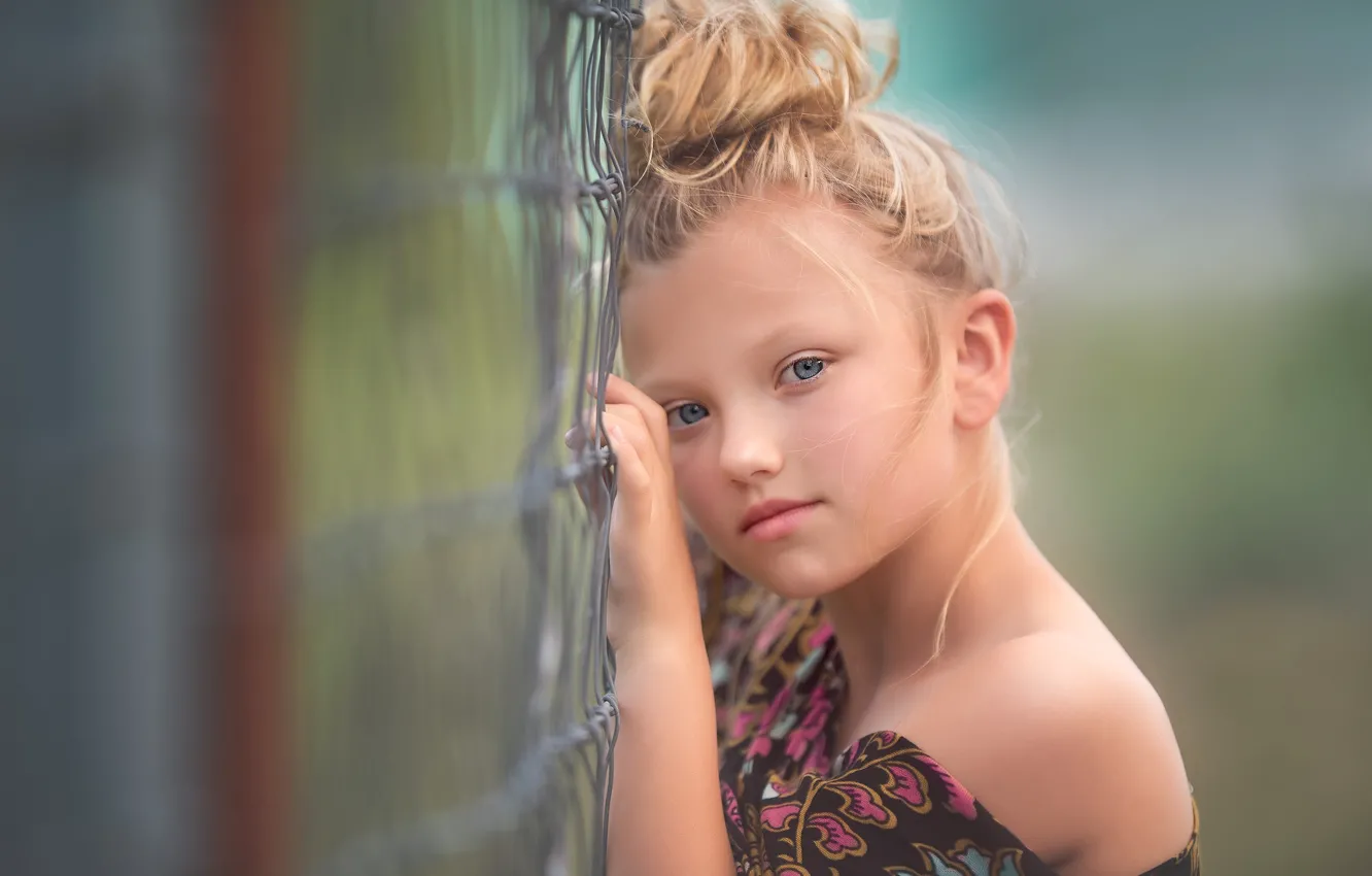 Photo wallpaper dress, girl, bokeh, Meg Bitton