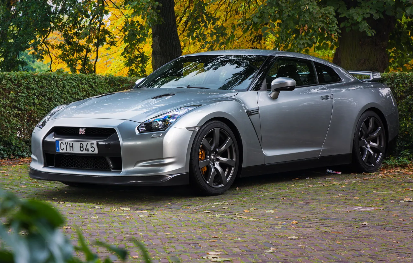 Wallpaper GTR, Nissan, Silver images for desktop, section nissan - download