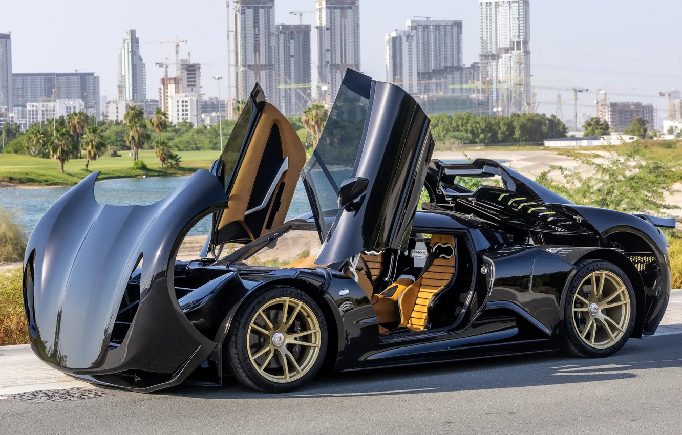 Photo wallpaper supercar, Supercar, 2021, Genty Automobile, Genty Akylone, Genty, Akylone