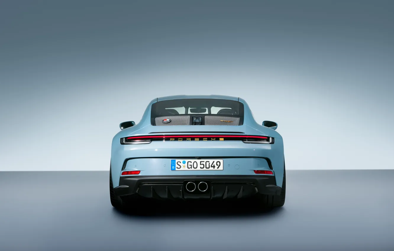 Photo wallpaper 911, Porsche, rear view, Porsche 911 S/T Heritage Design Package