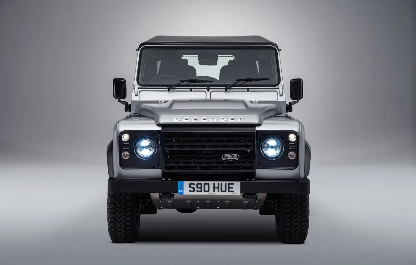 Photo wallpaper silver, Land Rover, Defender, 2015, Special Model