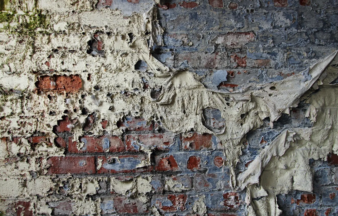 Photo wallpaper fashion, abandoned, derelict