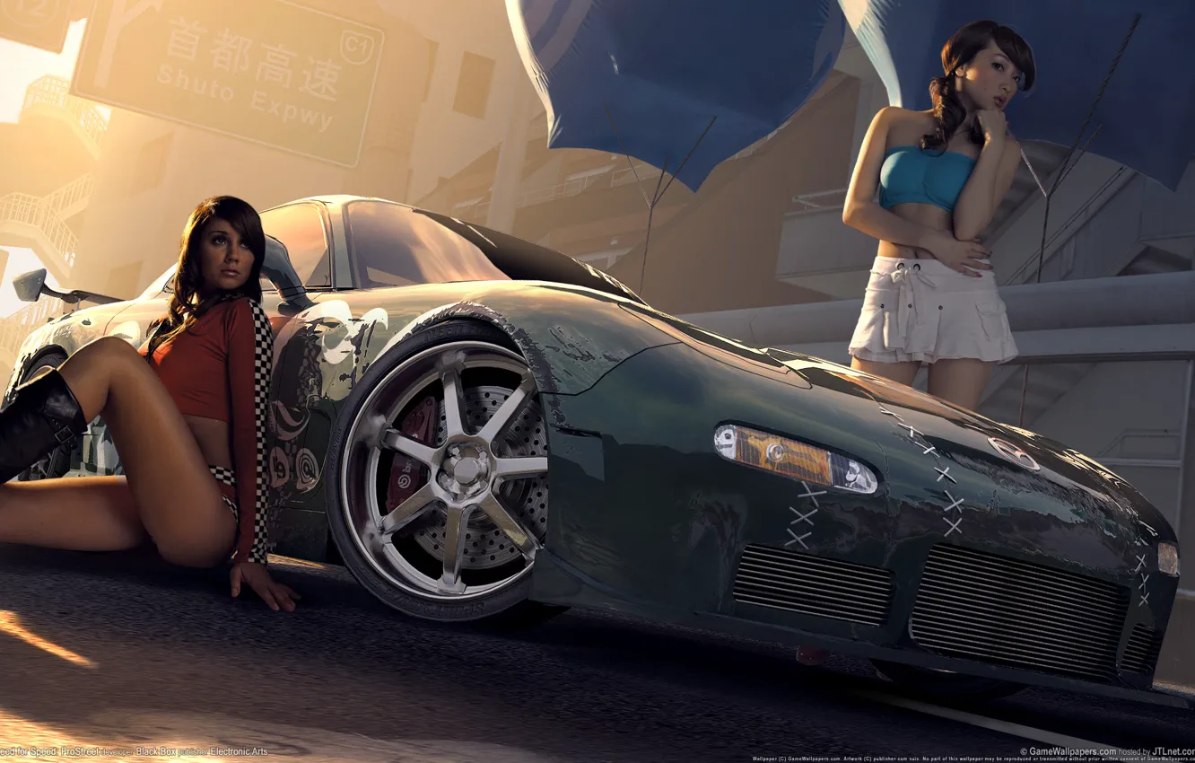 Photo wallpaper the game, race, nfs