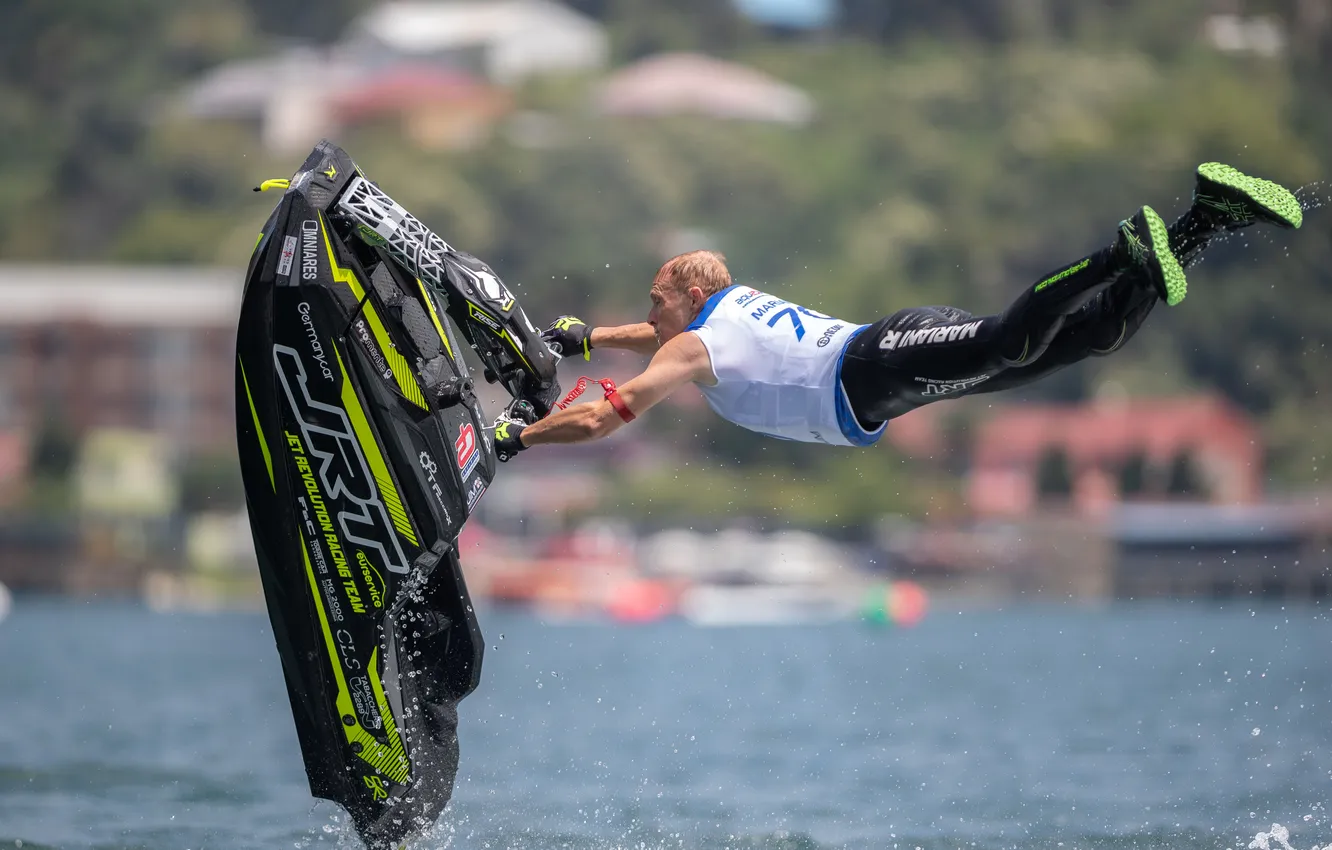 Photo wallpaper speed, boats, races