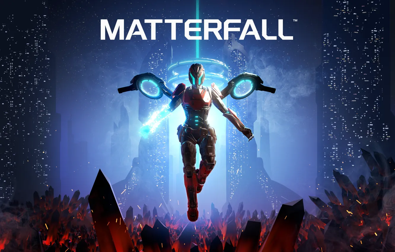Photo wallpaper game, mecha, Matt case
