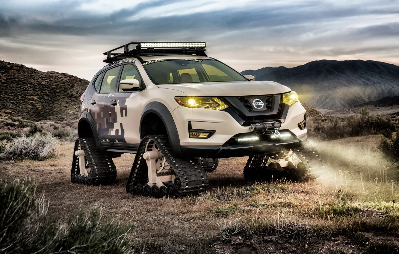 Photo wallpaper car, Concept, Nissan, Nissan Rogue Trail Warrior Project