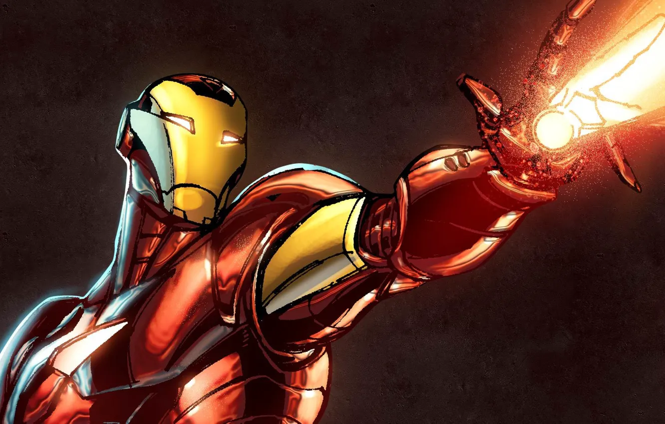 Photo wallpaper superhero, iron man, Iron Man, Marvel, Tony Stark, trading card steam